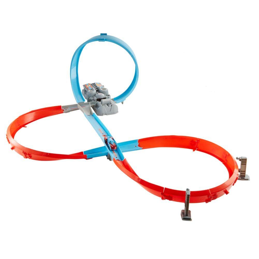 Hot Wheels 8 Track Raceway 1 Mini GGF92 [Включает автомобиль]