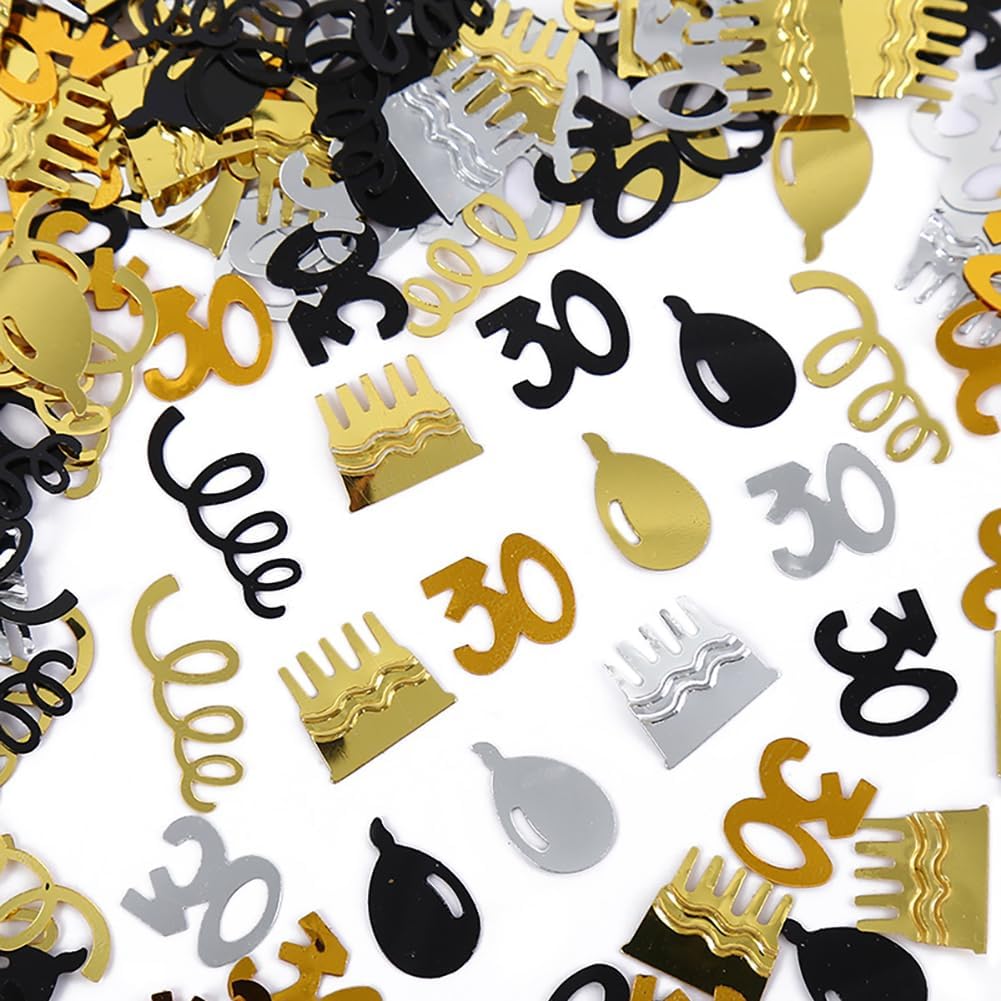 50th Happy Birthday Confetti,1000pcs 50 Years Cake Decorations Metallic Foil Balloon Confetti Scatter for Men Women Birthday Anniversary Party