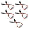5Pcs Servo Signal Reverser Steering Gear Rotation Inverter for RC Aircraft 3.6V‑24V 5A