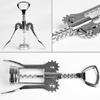 Steel Beer Sommeliers Wing Type Corkscrews Kitchen Dining Bar Tool Wine Cork Remover Bottle Openers