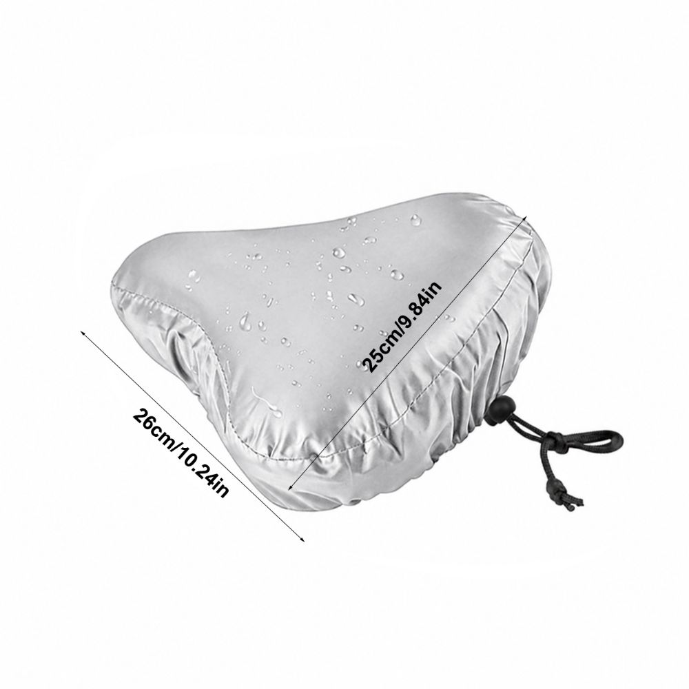 4PCS Washable Bicycle Saddle Cover 210D Oxford Fabric Bike Seat Rain Cover  Mountain Bike Protection