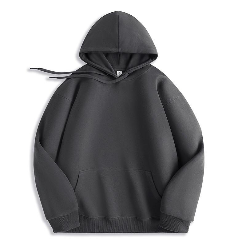 Oversized Solid Color Hoodie For Men Women Casual Spring Autumn