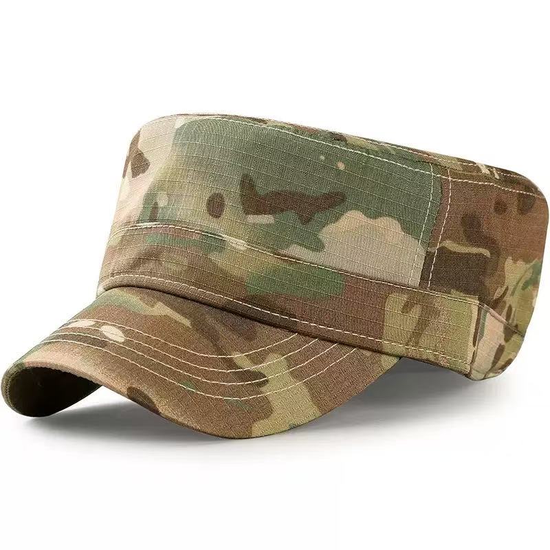 Big Size Camouflage Military Hats Men Tactical Sport Snapback Dad Hats Outdoor Sun Protection Sun Hat Casual Versatile Flat Cap