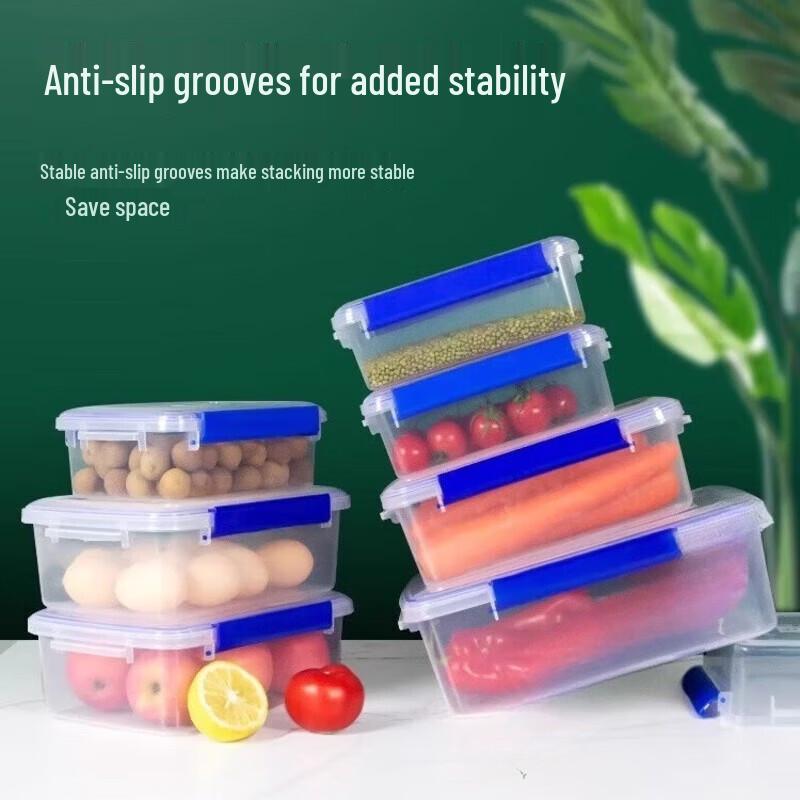 Medium Glass Food Storage Container for Refrigerator and Microwave