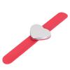 Magnetic Palette Wrist Bracelet Silicone Heart Shaped Slap Ring Magnetic Makeup Wrist Strap for