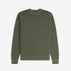 FRED PERRY [Sharp] Waffle Stitch Knit - Laurel Wreath Green Afpm2536507-X21