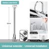 16-60cm Universal Faucet Extender Stainless Steel 360° Rotation Kitchen Sink Anti-Splash Nozzle Aerator Extension Hose