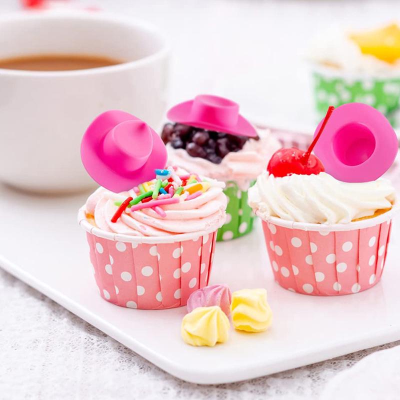 10 шт. Мини ковбойские шляпы Сувениры для девичника День рождения Свадьба Аксессуары Шляпы для кукол Топперы для шотов