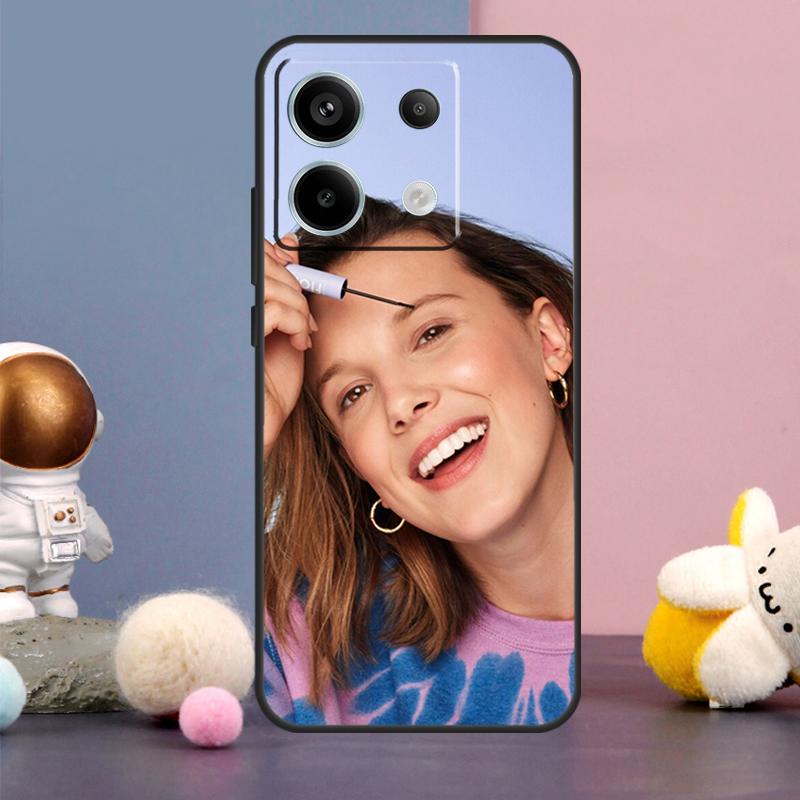 Чехол Милли Бобби Браун для Xiaomi Redmi Note 13 11 9 10 12 Pro Plus 12S 11S 10S 9S Redmi 12 10C 12C 13C