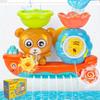 Игрушка для купания для малышей с двумя мощными присосками, Игрушка-лодочка с мишкой для игр в воде в ванной для мальчиков и девочек, Идеальный подарок для младенцев, малышей, которые учатся мыться
