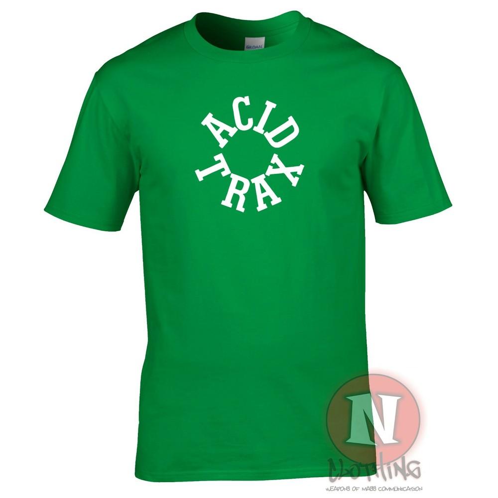 Acid Trax TShirt Phuture Acid House Chicago Dj Pierre Club Rave Festival