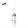 Colorful Light Catching Decor Cardinals Faux Crystals Suncatcher, Hanging Sun Catcher for Windows, Bird Wind Glass Patio Chimes with Chain,
