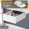 Under-Desk Hidden Drawer Storage Box for Office Workstation