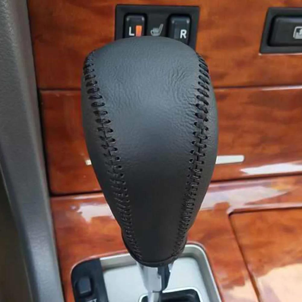 Автомобильная ПУ кожаная ручка переключения передач, чехол для нескользящей ручки переключения передач, защитные чехлы для механической коробки передач для Toyota Camry RAV4