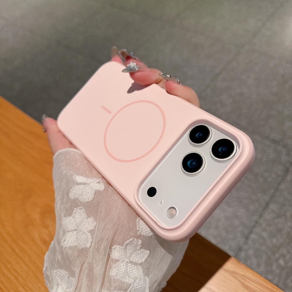 Для Magsafe Матовый Конфетный Однотонный Чехол для iPhone 17 Air 16 Pro Max Магнитная Беспроводная Зарядка Ультратонкий Ударопрочный Чехол