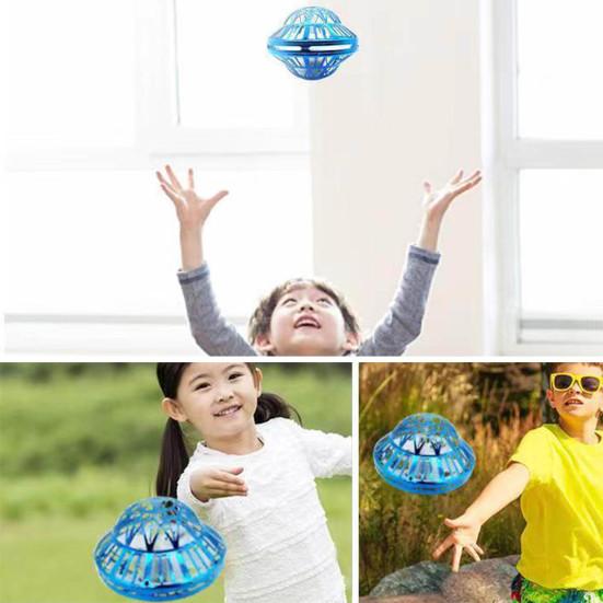 Игрушка-шар с красочным светом, вращающаяся на 360 градусов сфера, дистанционное управление, спиннер-бумеранг в помещении