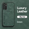 Luxury Leather Case Magnetic Car Holder Silicone Soft Phone Case For Samsung Galaxy A71 4G 5G Kickstand Back Cover Phone Shell
