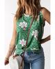 Azura Exchange Floral Leopard Print Tank Top