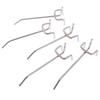 5Pcs Hook Panel Perforated Wall Storage Garage Workshop Fixing 10Cm