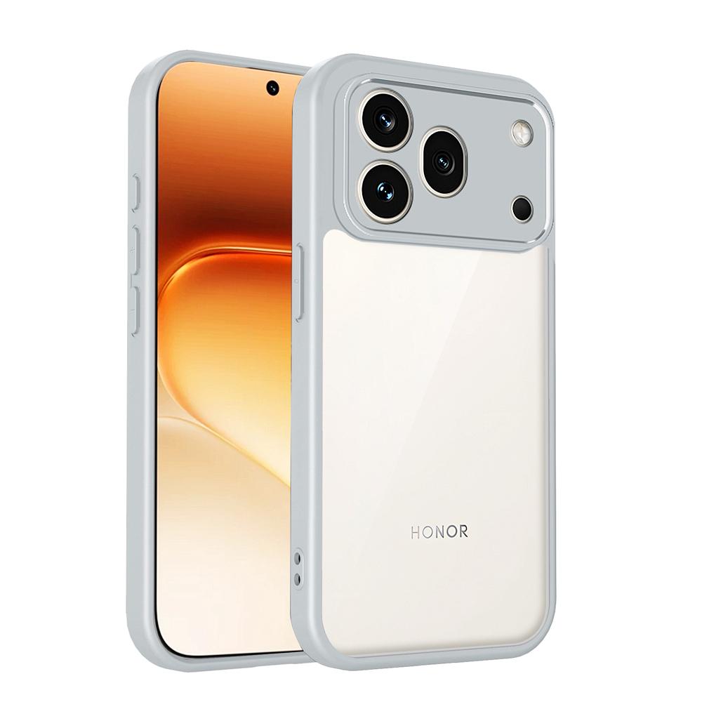 KEYSION Прозрачный чехол для телефона HONOR 600 Pro 5G Мягкий силикон+ПК HD Прозрачная противоударная задняя крышка для Huawei Honor 600