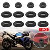 12Pcs Durable Motorcycle Bolt Rubber Grommets for Honda CB125 CG125 CB750 CT125 CB500 XL100 125 CL100 Fairing Goldwing