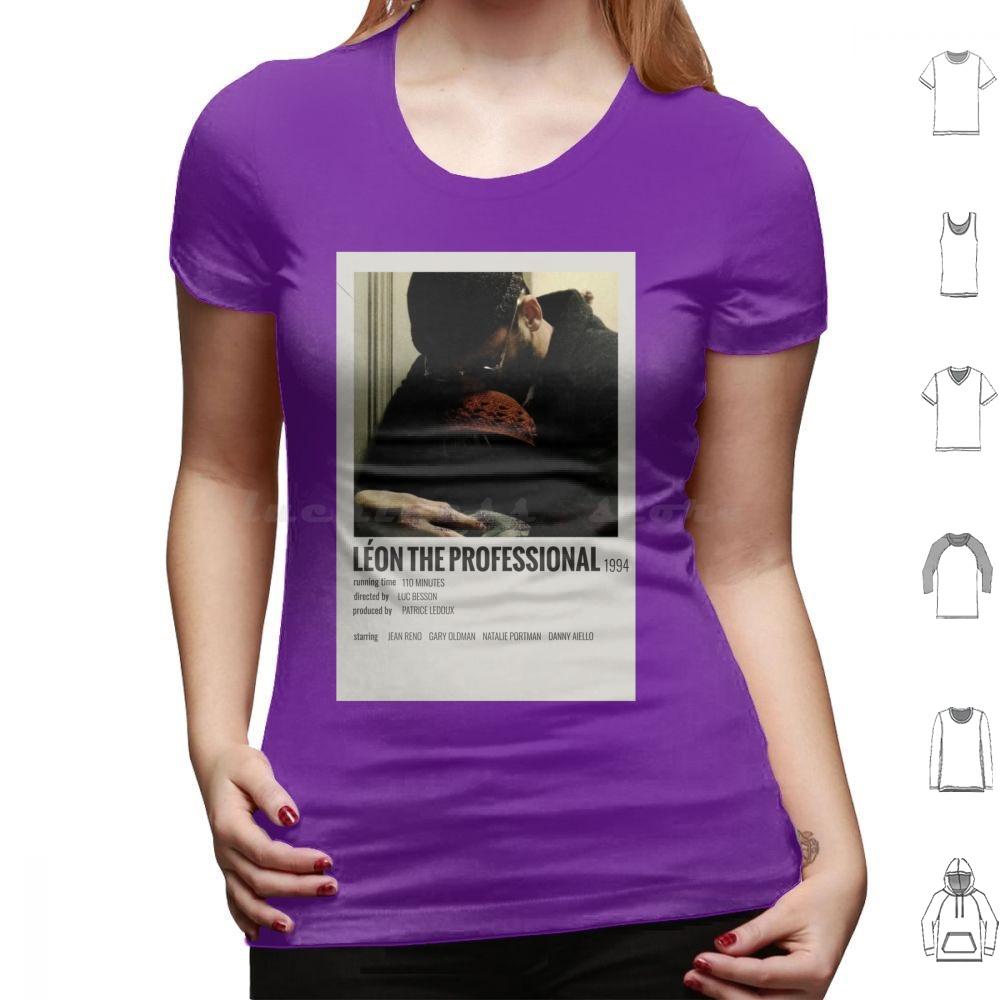 Léon The Professional 1994 T Shirt Big Size 100 Cotton Leon Movie Leon The Professional Natalie Portman Mathilda Film Jean