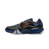 Li Ning Saga 3LITE Амортизация Скольжение Устойчивость Износ Поддержка Отскок Низкие Бадминтонные Кроссовки Унисекс Черный AYTV003-2