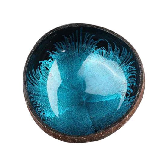 Превосходная миска из кокосовой скорлупы, натуральный вид, легкая, без грубых краев