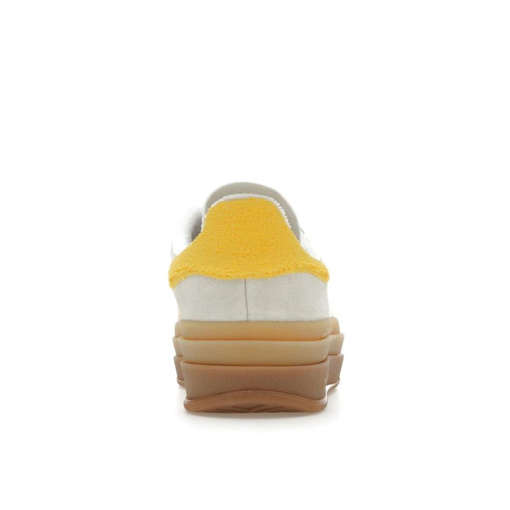 Adidas Gazelle Bold Ivory Bold Gold женские кроссовки кремово-белые IH9929