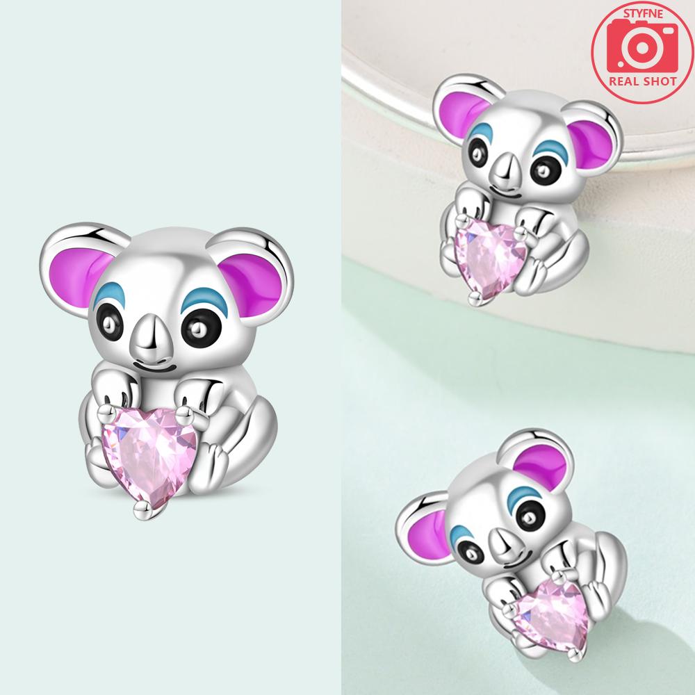 Изысканные животные Светлячок Синий бант Бусины-дельфины Подходят для браслетов-шармов Медь Оригинальное изготовление ювелирных изделий Женские подарки на годовщину