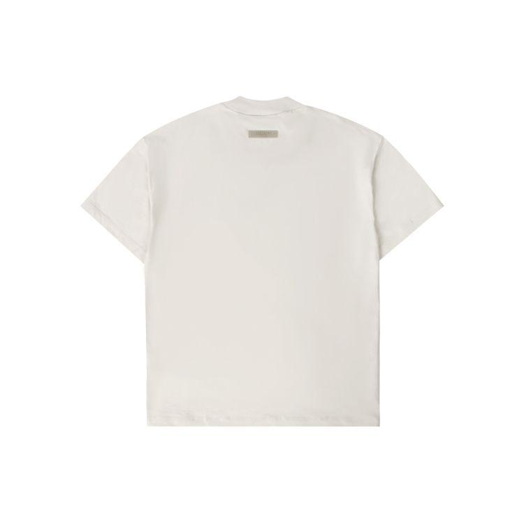 Fear of God Essentials Эксклюзив Innersect FW21 Футболка с 3D-логотипом Унисекс Топы Бежевый 125BT212080F