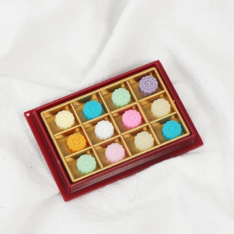 1:12 кукольных миниатюрных моделей Mooncake Model Food Decoration Accessories