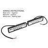 2Pcs LED Work Light Bar 12?85V 48W IP67 Waterproof 6000K Color Temperature for Off Road Truck Tractor Boat