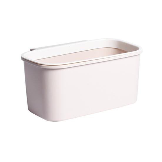 Компактный подвесной мусорный бак, высокая прочность из полипропилена, ведро для мусора, кухонный инструмент над дверью