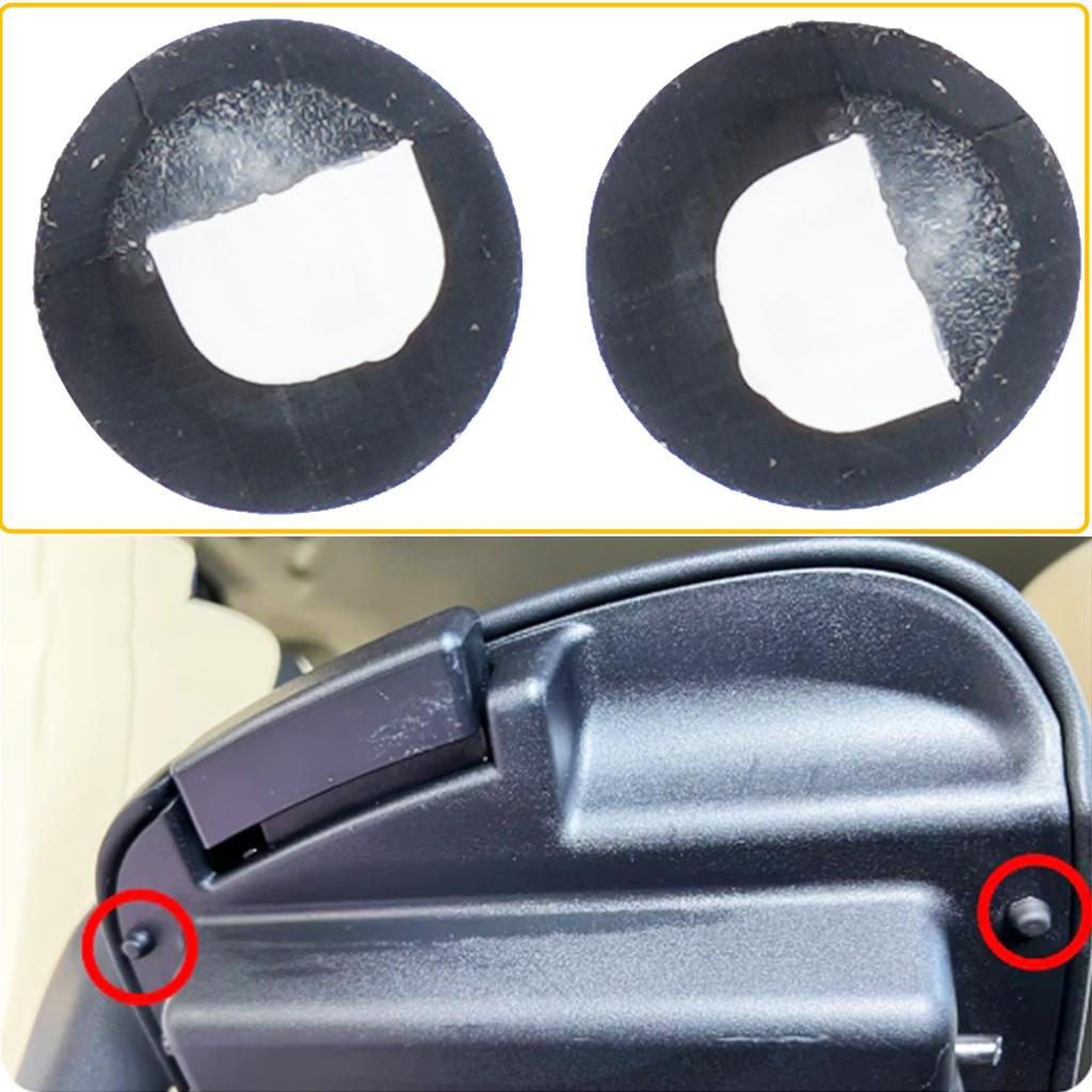 2 Pcs Center Console Storage Box Clip Buffer Bumper Cushion Limiter For Toyota Prius Scion Yaris Ist Lexus IS GS IS 2020 2021
