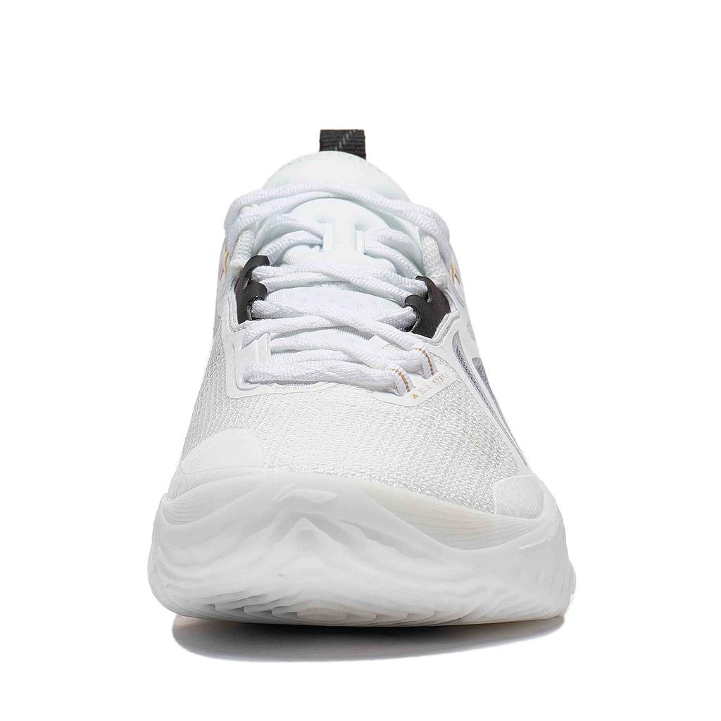 Li Ning Flash 10 Bounce Technology Легкие, устойчивые, прочные, дышащие, низкие баскетбольные кроссовки для мужчин, белые, черные ABAT085-5