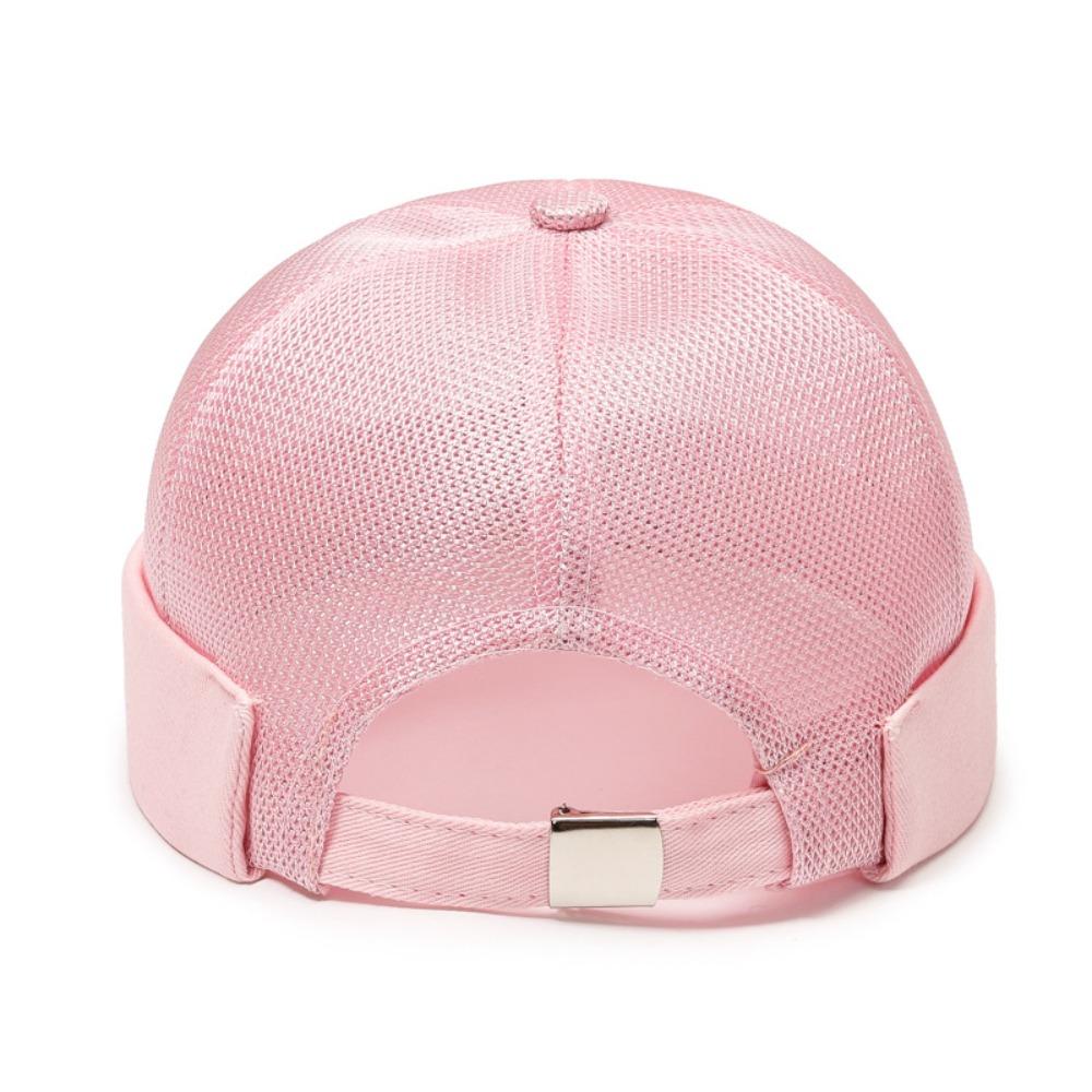 Уличная мода Женская Мужская Шапка-бини Повседневная Шапка-дыня Без полей Хип-хоп Шапка Сетчатая шапка