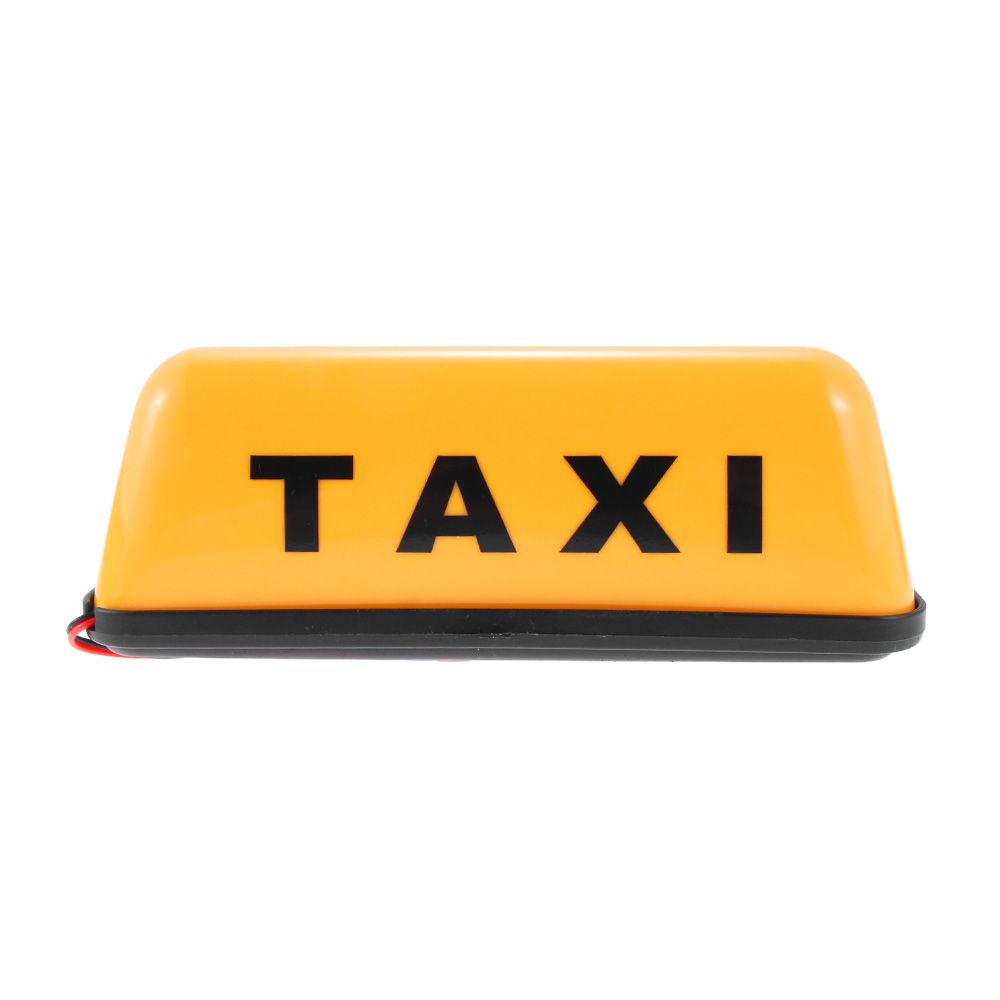 Universal COB Adhesive Car Sign Lamp Taxi Sign Cab Roof Top Topper 12V