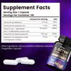 5-MTHF Methylfolate Dietary Supplement: Supports brain health, improves mood, and boosts energy. 120 capsules.