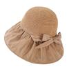 Wide Brim Bucket Hat Foldable Sunshade Hat Women Beach Cap