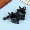 Aluminum Swivel Scaffolding Truss Clamp Stage Lights Hook Single/Double-Ring Buckle Coupler Tube 18 - 52Mm For Max Loading 100Kg