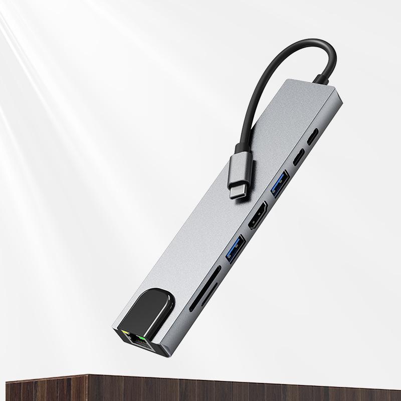 Многопортовый USB-C 8-в-1 концентратор для iPad Pro M2