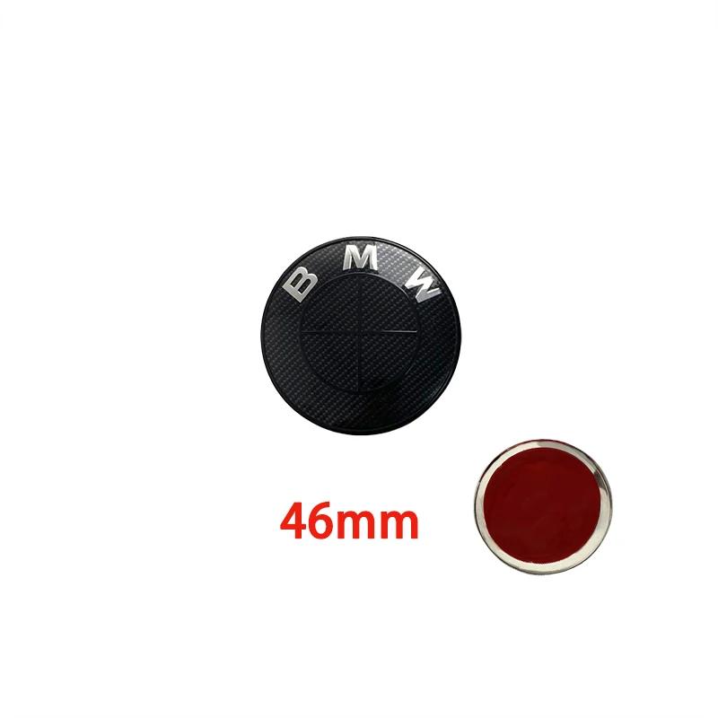 1pcs-45mm Suitable for BMW 50th anniversary KITH Thunder joint style 45mm interior steering wheel logo sticker badge.