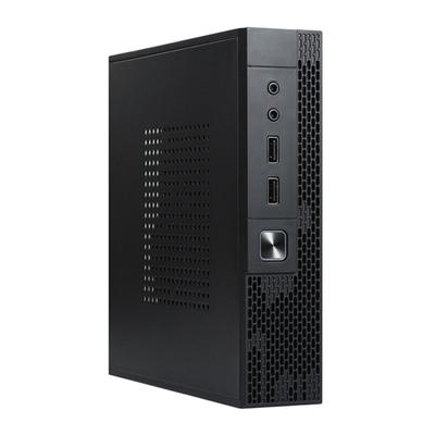 Маленький хост-корпус -ITX для корпуса домашнего кинотеатра, компьютерный корпус esktop QX02 HTPC для корпуса с 2x USB
