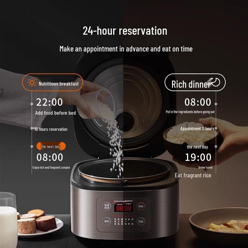 Joyoung 3L Smart Rice Cooker CN plug (adapter included)