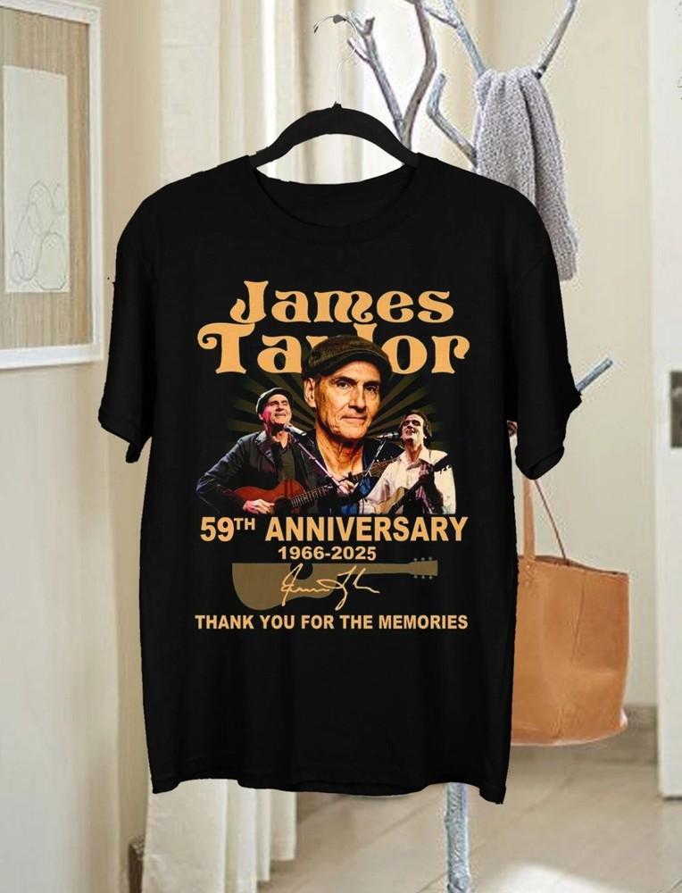 James Taylor 59th Anniversary Thank You For The Memories 2025 T-Shirt Unisex T-Shirt