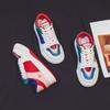 Ботинки Colorblock Board Shoes женские весна и осень новые универсальные дышащие красные и синие туфли на платформе белого цвета
