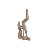 Decorative Figure Home ESPRIT Beige Yoga 21.4 X 8.8 X 40 Cm