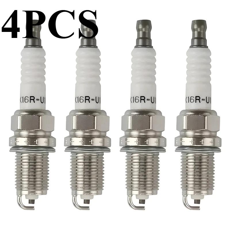 4PCS Iridium Spark Plugs,Replacements for TOYOTA,Part Nos. 90919-01218,90919-01164,90919-YZZAE, Models Denso K16R-U11,K5RTIP2-11