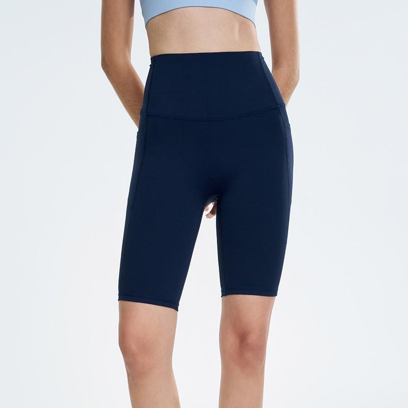 High Waist Seamless Yoga Shorts Women Stretch Athletic Workout Pants Running Cycling Gym Leggings